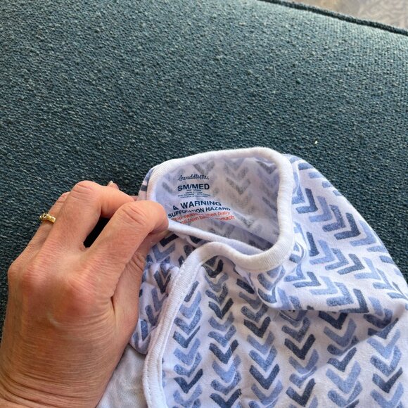 SwaddleMe Luxe Easy Change Swaddle – Size Small/Medium, 0-3 Months, 2-Pack - Picture 2 of 3